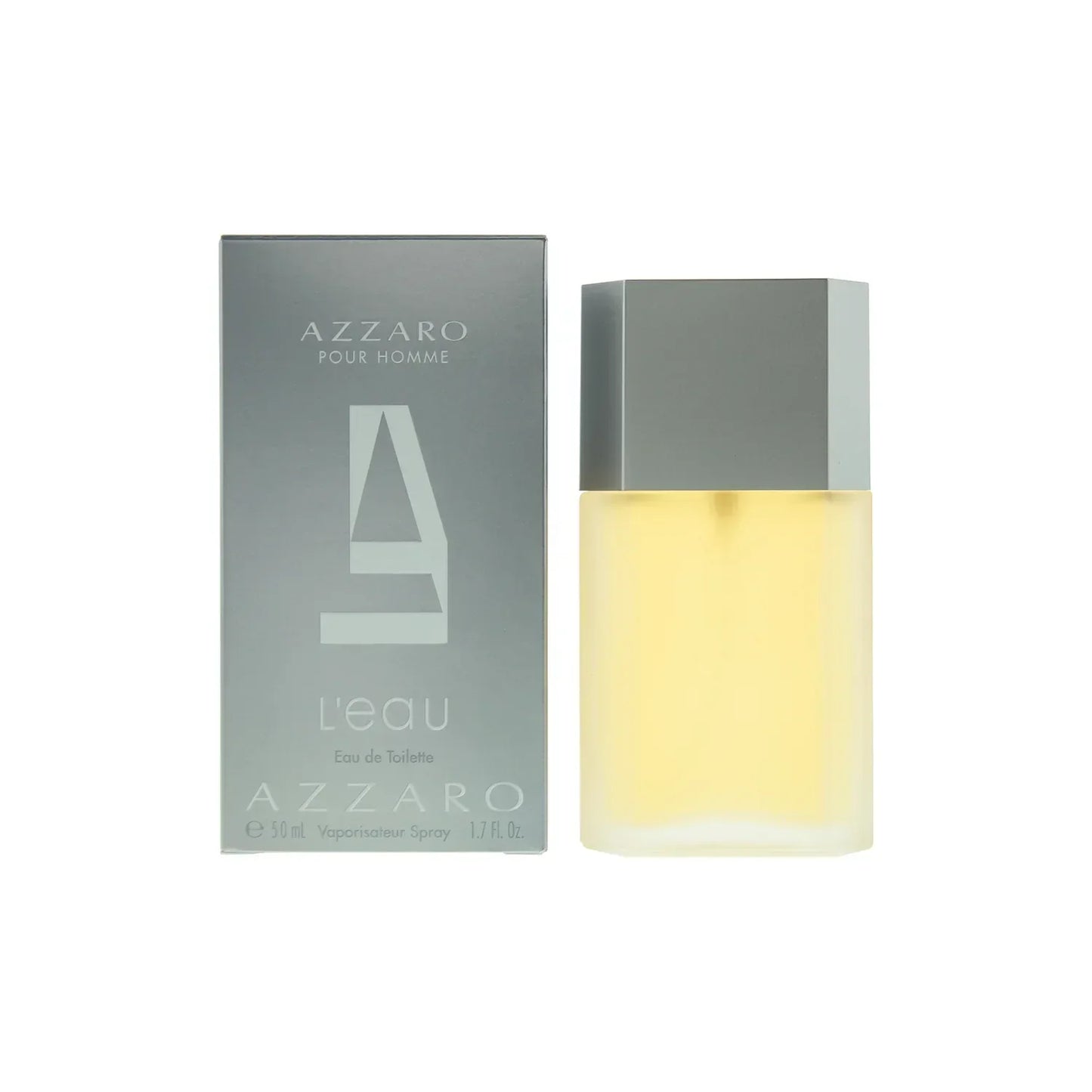 Azzaro Pour Homme L'Eau Eau de Toilette 50ml bottle with retail box