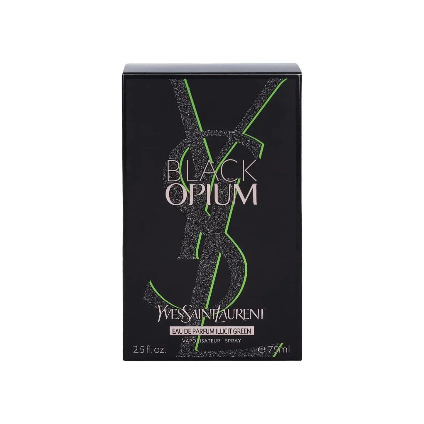 Yves Saint Laurent Black Opium Illicit Green Eau de Parfum 75ml retail box