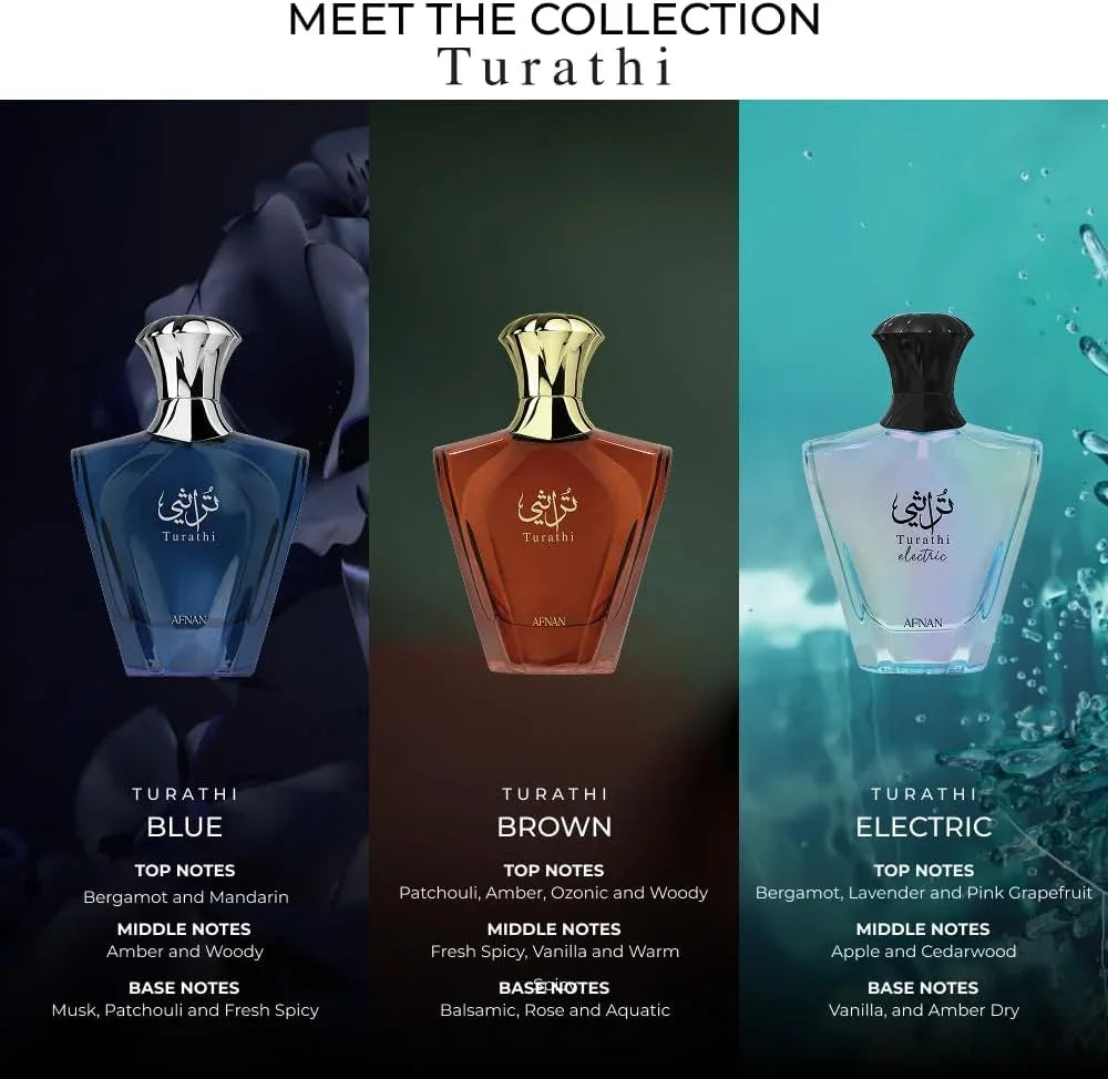 Afnan Turathi Electric Eau De Parfum Spray 90ml