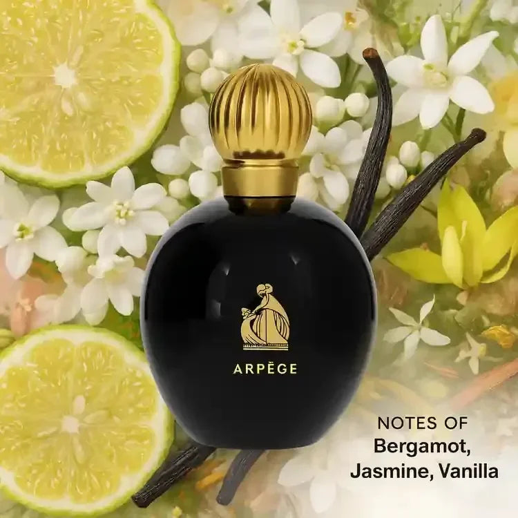 Arpège Eau de Parfum 100ml fragrance bottle with bergamot jasmine vanilla notes