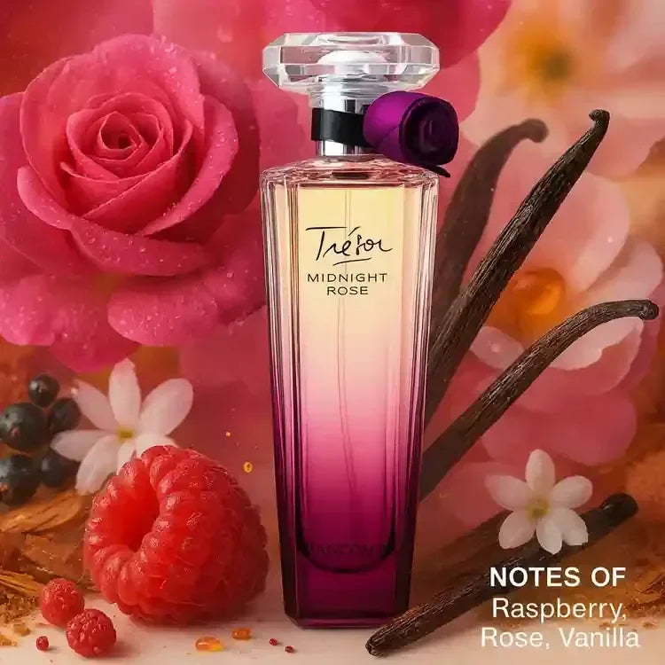Lancôme Trésor Midnight Rose Eau de Parfum 75ml bottle with retail box