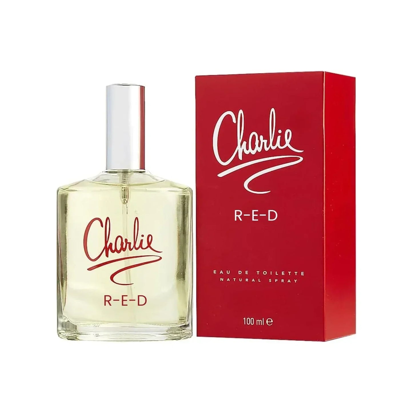 Charlie R-E-D Eau de Toilette 100ml bottle with retail box