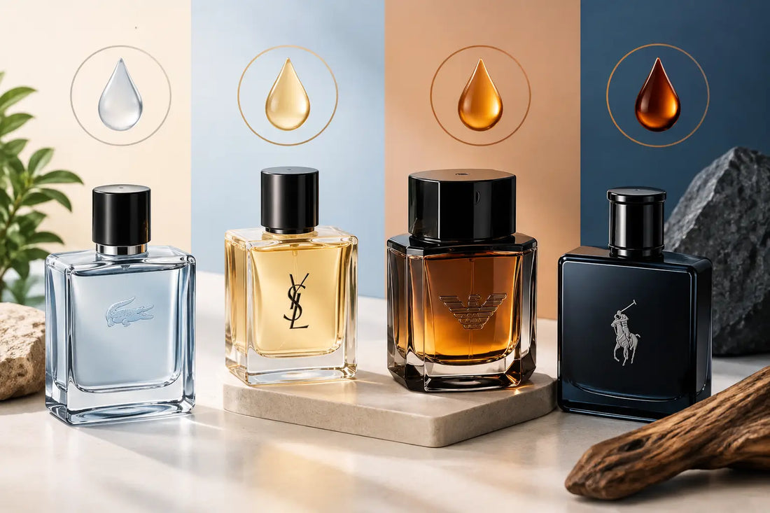 Guide to Men's Fragrance Strengths Explained