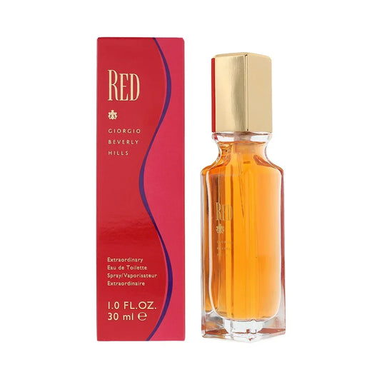 Giorgio Beverly Hills Red Eau de Toilette 30ml bottle with retail box