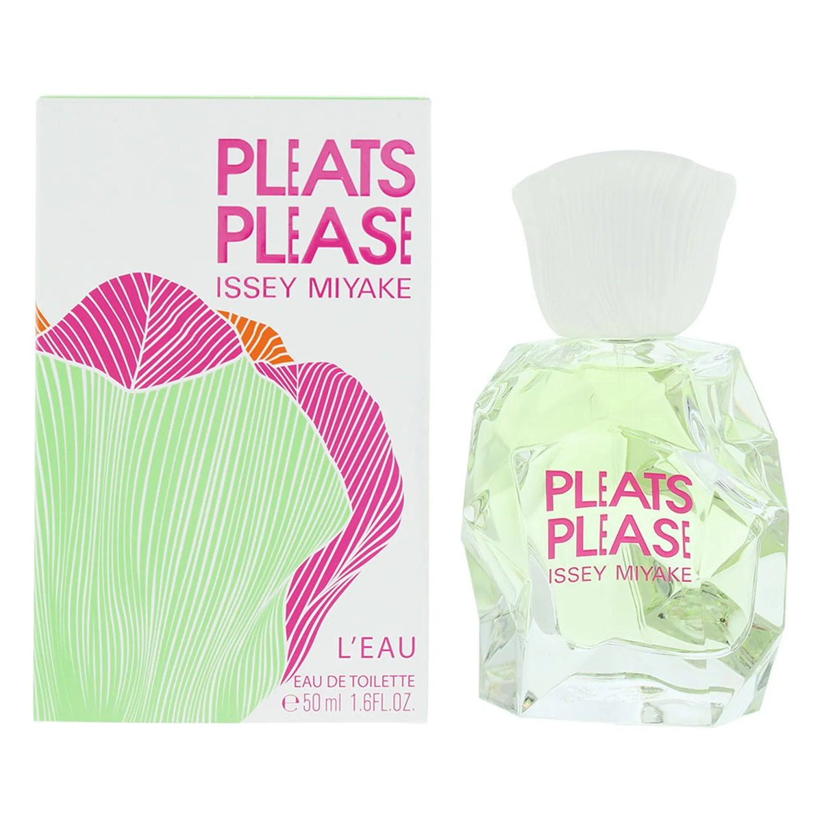 Issey Miyake Pleats Please L'Eau Eau de Toilette 50ml bottle with retail box