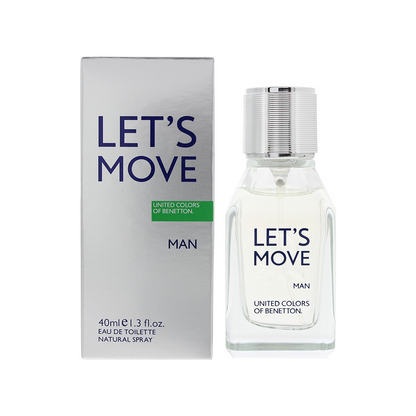 Benetton Let's Move Man Eau de Toilette 40ml