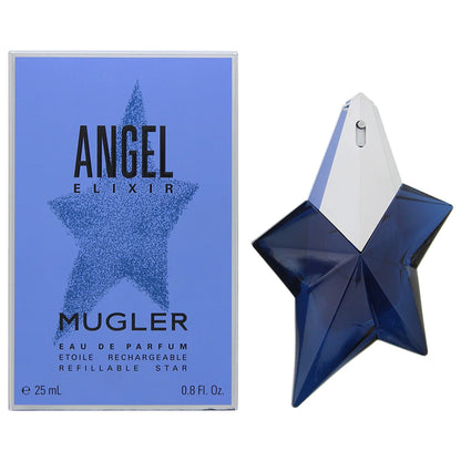 Thierry Mugler Angel Elixir Eau De Parfum 25ml bottle with retail box
