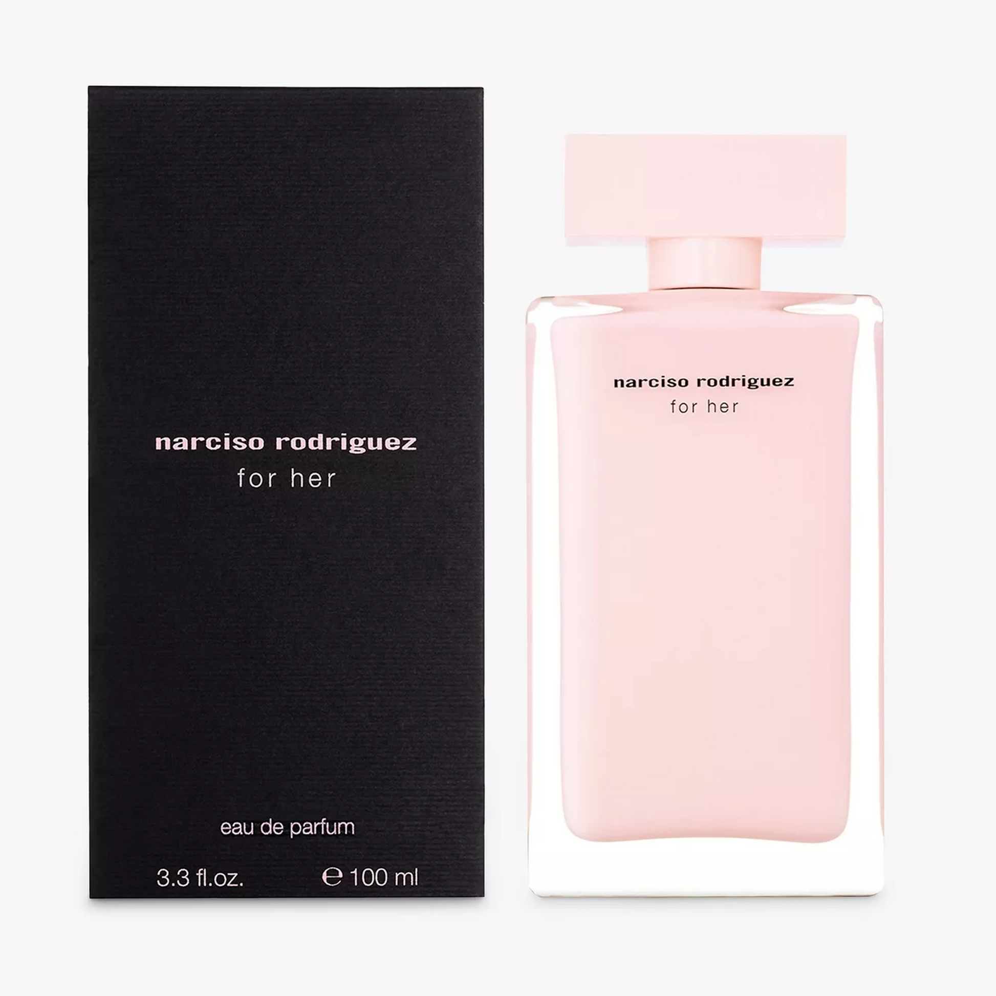 Narciso Rodriguez For Her Eau de Parfum 100ml bottle with retail box