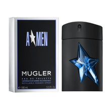 Thierry Mugler Angel Men Eau De Toilette Spray Refillable in Rubber Flask - Perfumoi