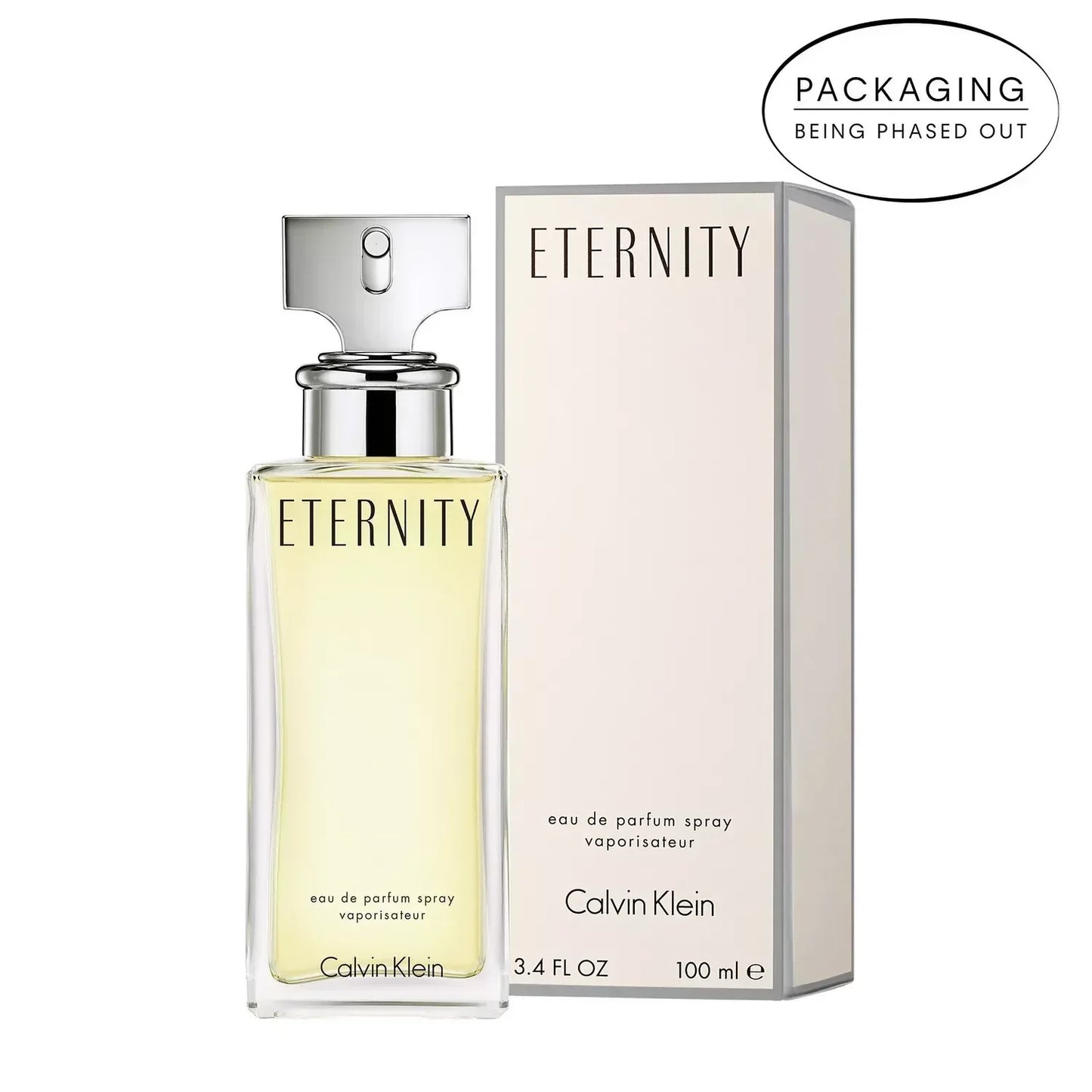 Calvin Klein Eternity eau de parfum 100ml bottle with retail box