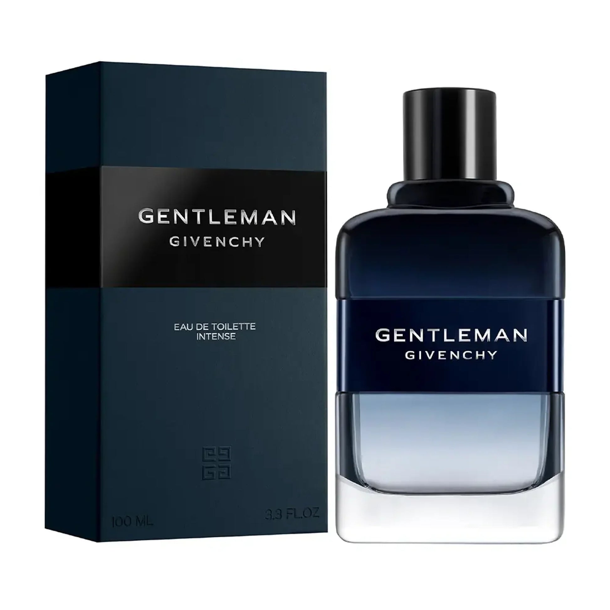Givenchy Gentleman Eau de Toilette Intense 100ml bottle with retail box