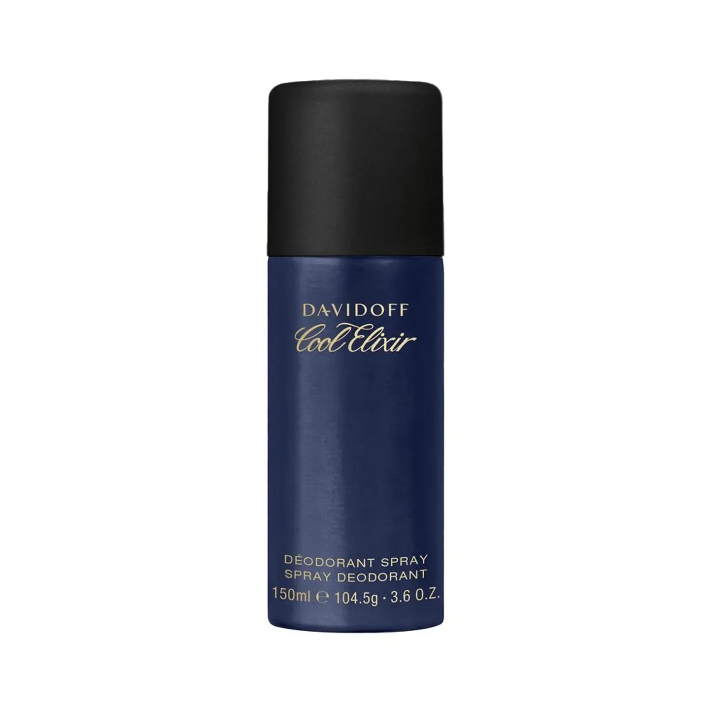 Davidoff Cool Elixir deodorant spray 150ml bottle with black cap