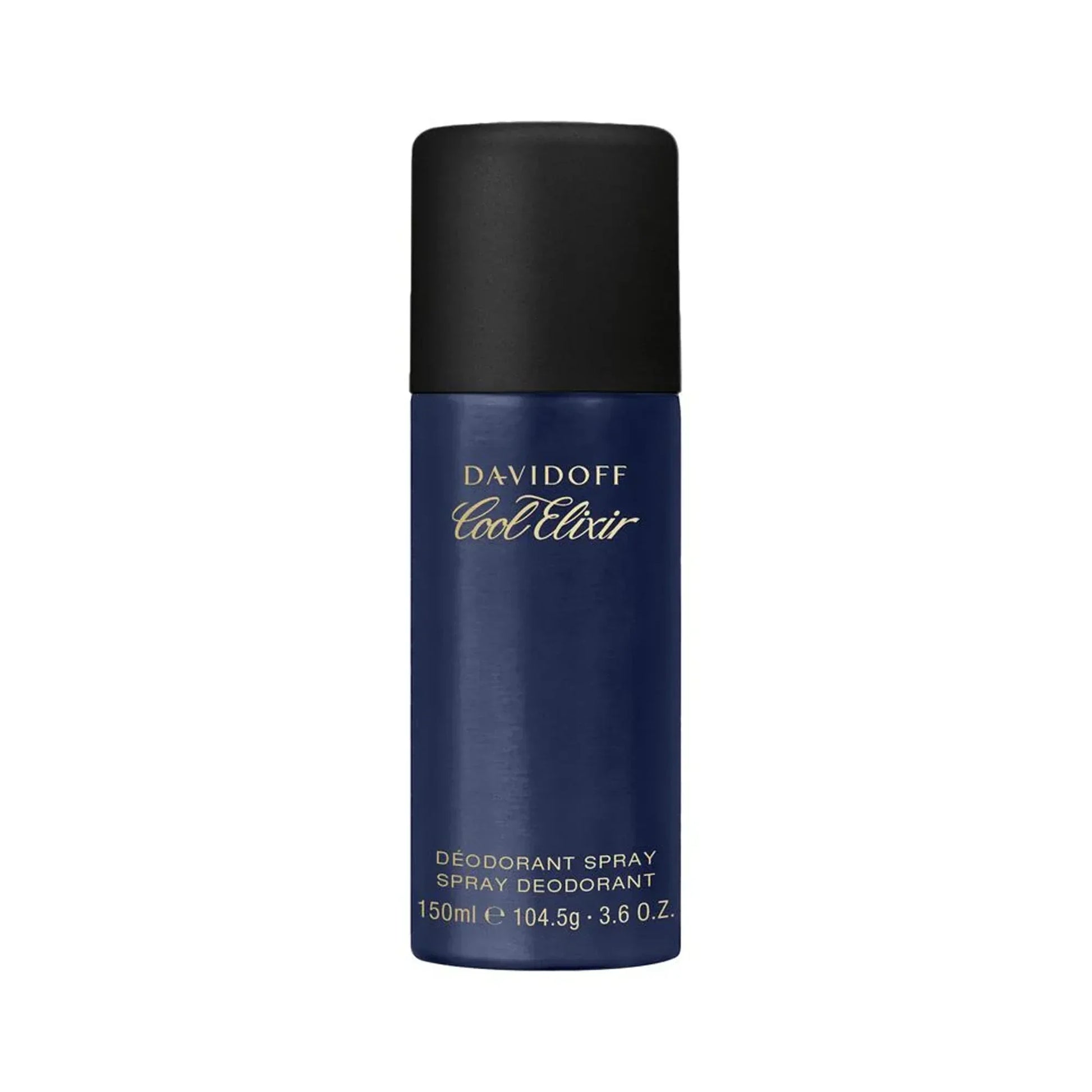 Davidoff Cool Elixir deodorant spray 150ml bottle with black cap