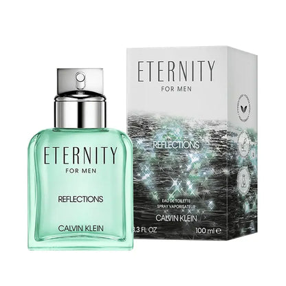 Calvin Klein Eternity for Men Reflections Eau de Toilette 100ml bottle with retail box
