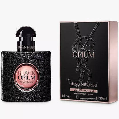 Yves Saint Laurent Black Opium Eau de Parfum Spray 30ml bottle with retail box
