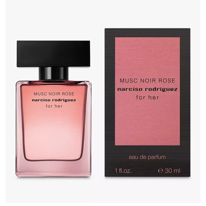 Narciso Rodriguez Musc Noir Rose Eau de Parfum 30ml bottle with retail box