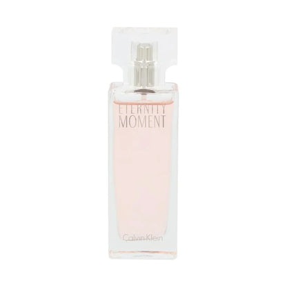 Calvin Klein Eternity Moment Eau de Parfum 30ml fragrance bottle with clear glass and silver cap
