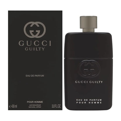 Gucci Guilty Pour Homme Eau de Parfum 90ml bottle with retail box