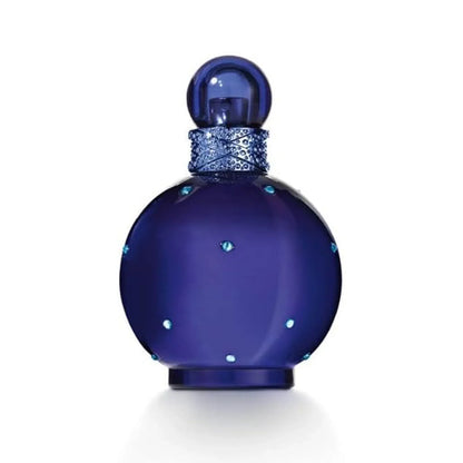 Paris Hilton Midnight Blue Eau de Parfum 100ml fragrance bottle with crystal embellishments