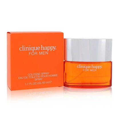 Clinique Happy for Men cologne spray 50ml bottle with retail box