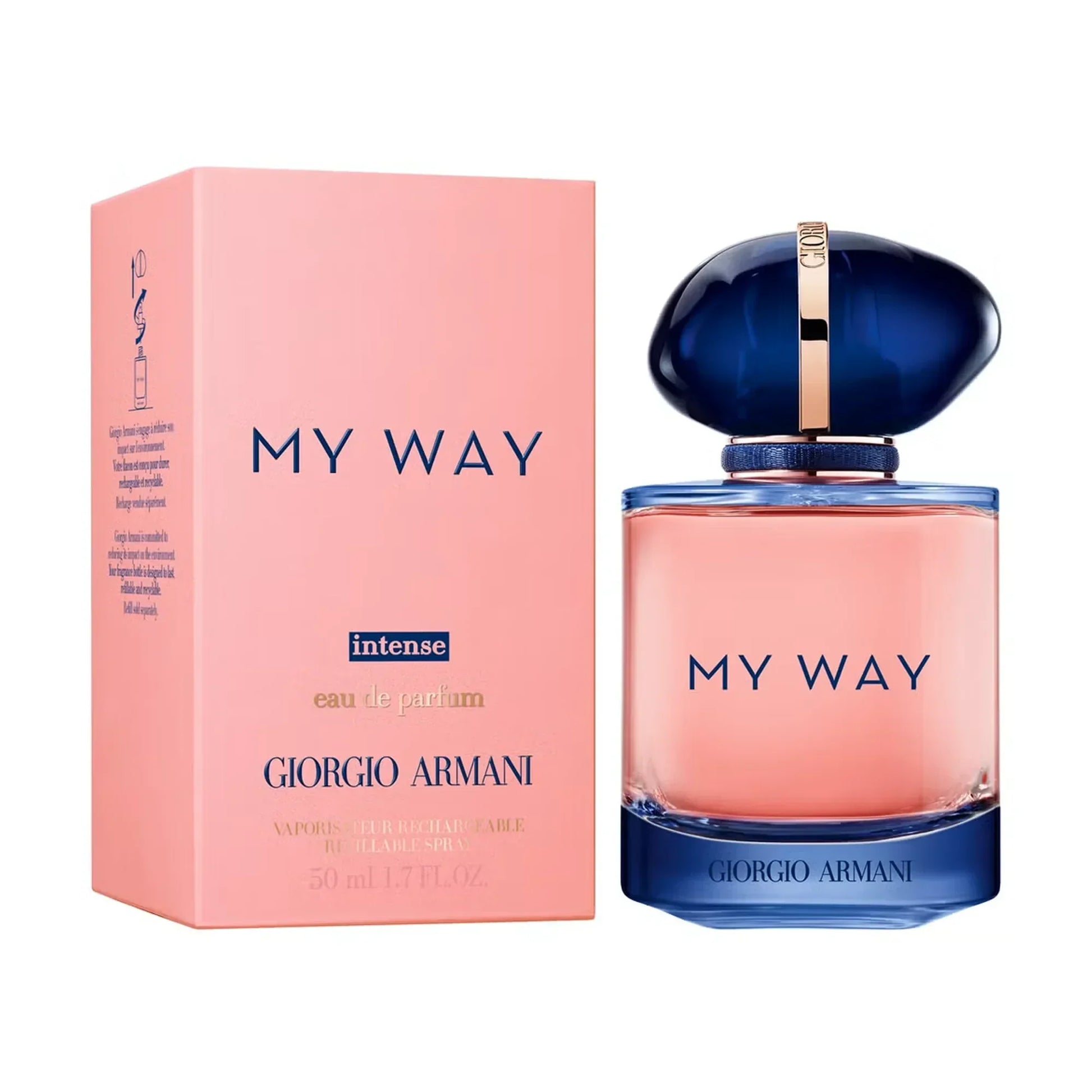 Giorgio Armani My Way Intense eau de parfum 50ml bottle with retail box