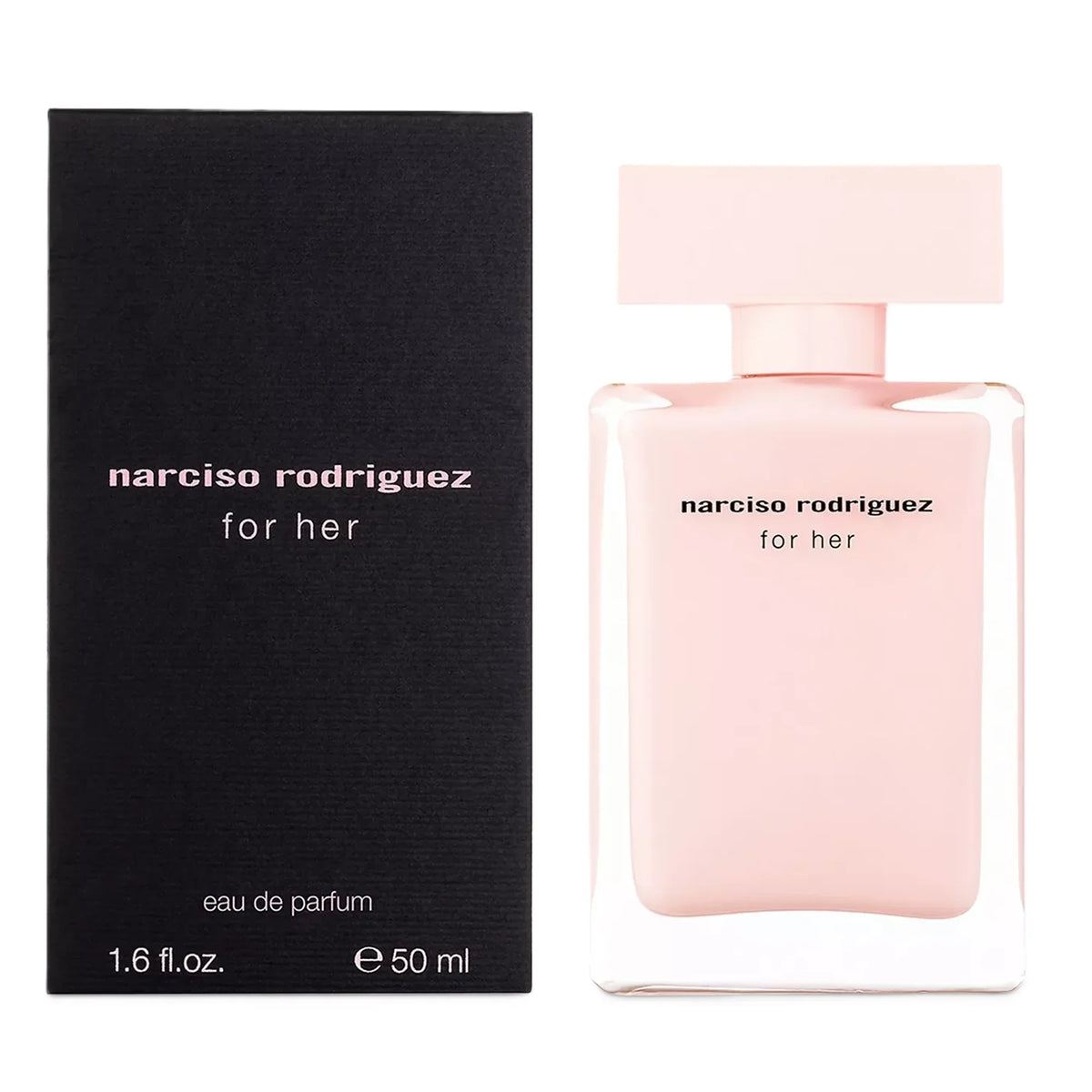 Narciso Rodriguez For Her Eau de Parfum 50ml bottle with retail box