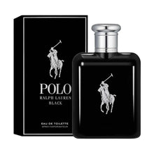Polo Ralph Lauren Black Eau de Toilette bottle with retail box