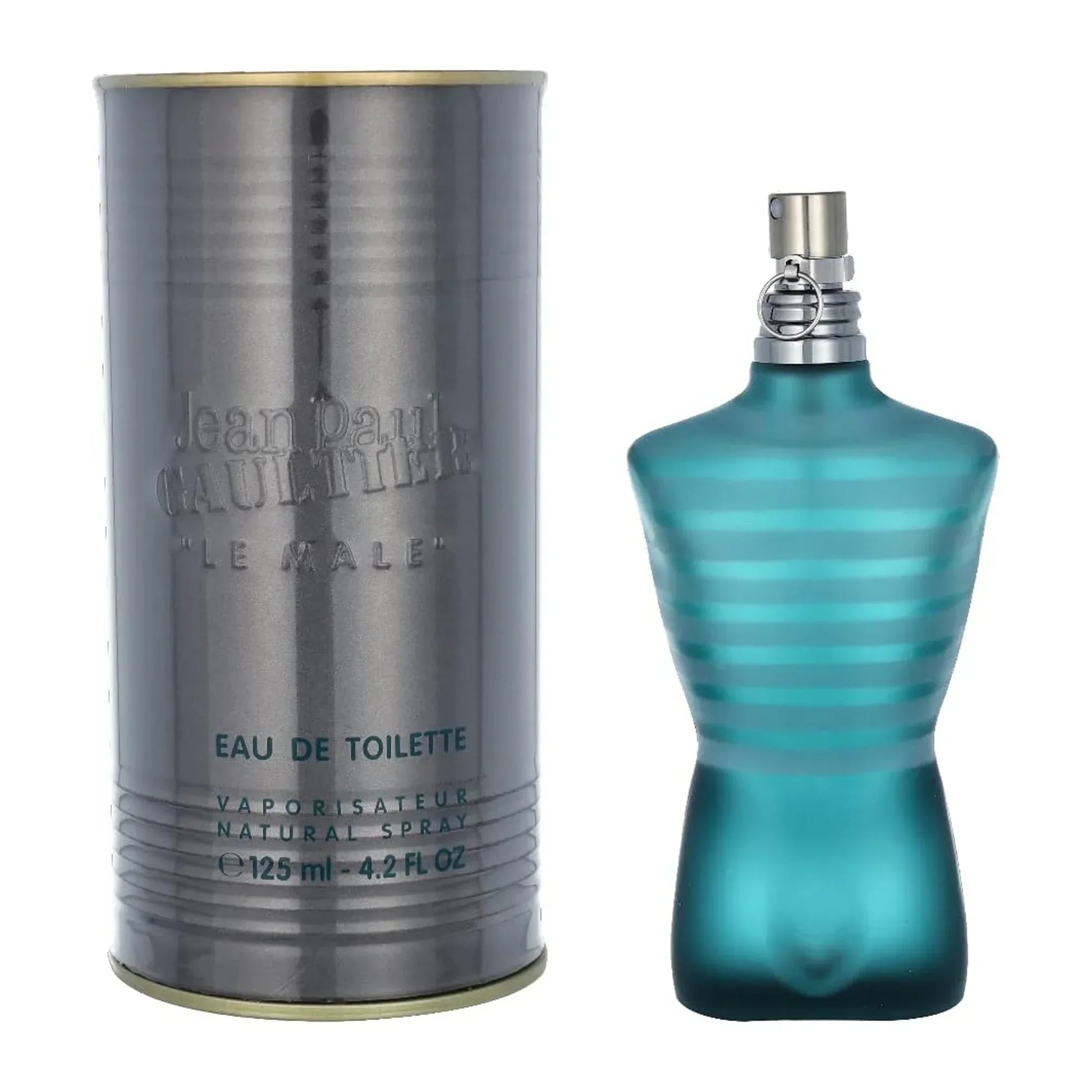 Jean Paul Gaultier Le Male Eau de Toilette 125ml bottle with retail box