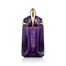 Mugler Alien Eau de Parfum 60ml purple fragrance bottle with gold cap
