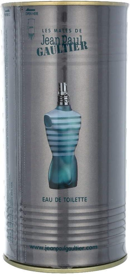 Jean Paul Gaultier Les Males Eau de Toilette bottle with retail box