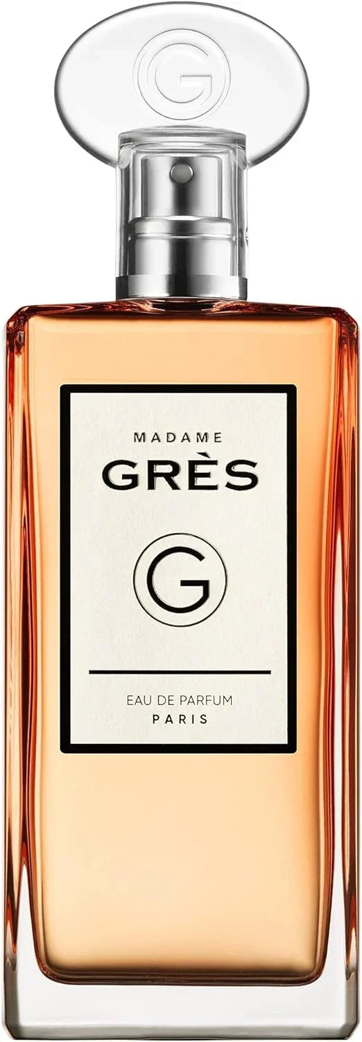 Madame Grès Eau de Parfum 100ml fragrance bottle with clear cap and label