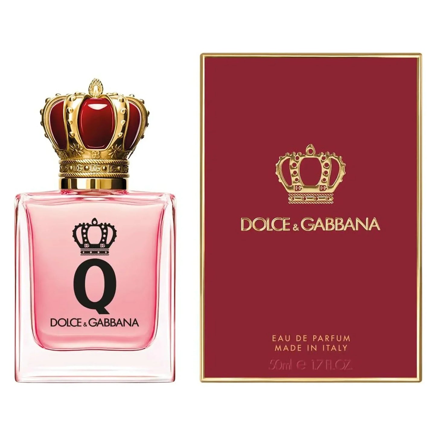 Dolce & Gabbana Q Eau de Parfum 50ml bottle with retail box