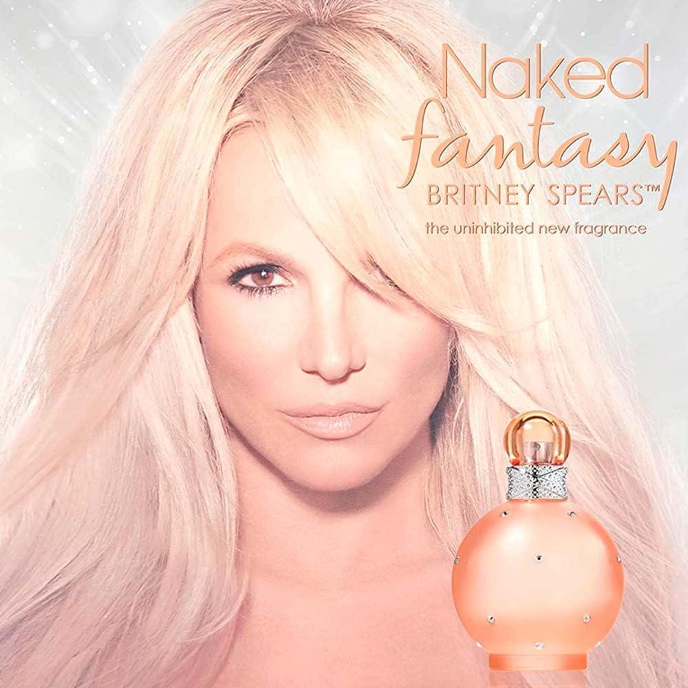 Britney Spears Naked Fantasy Eau de Parfum 100ml fragrance bottle