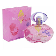 Pink Incanto Heaven perfume bottle and box with floral and bird designs, 100ml Eau de Toilette