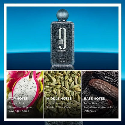 Afnan 9pm Night Out Extrait Eau De Parfum Spray 100ml
