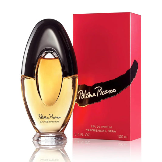 Paloma Picasso Eau de Parfum 100 ml bottle with retail box