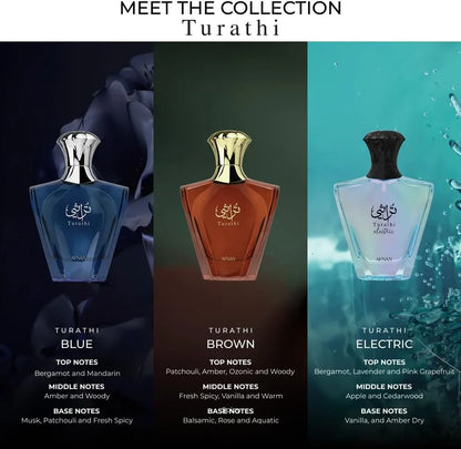 Afnan Turathi Electric Eau De Parfum Spray 90ml