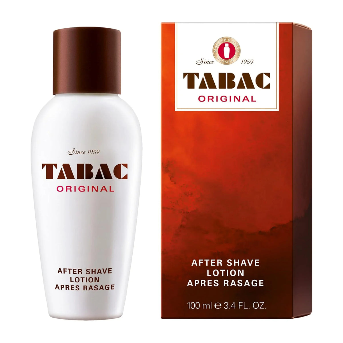 Tabac Original after shave lotion 100ml bottle with retail box