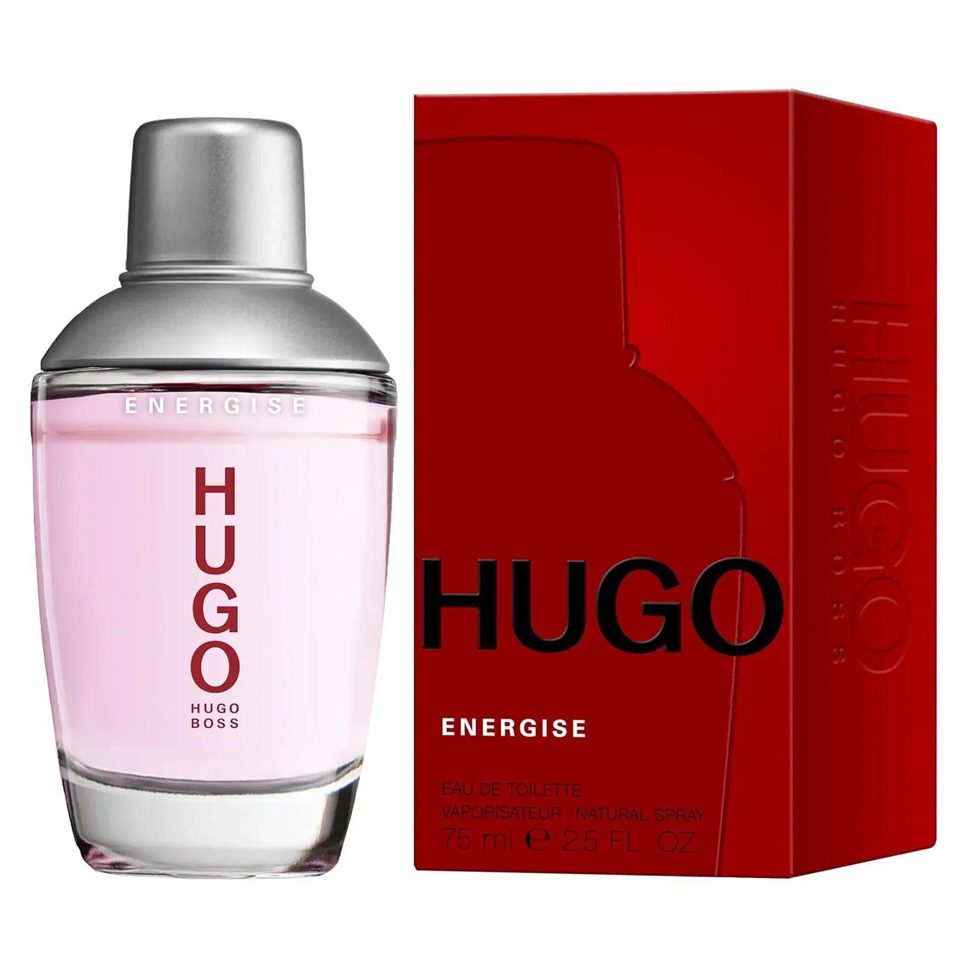 Hugo Boss Energise Eau de Toilette 75ml bottle with retail box