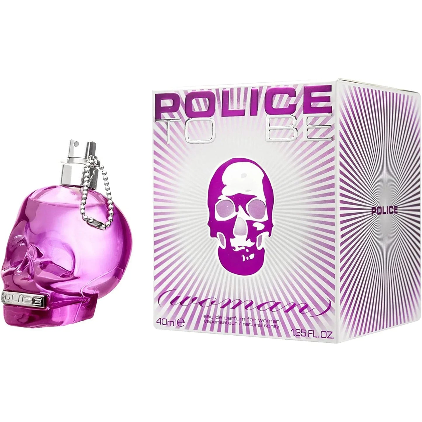 Police To Be Woman eau de parfum 40ml bottle with retail box