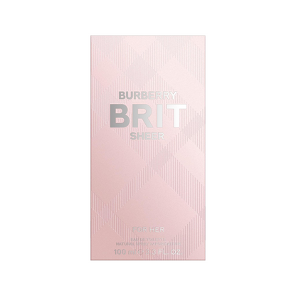 Burberry Brit Sheer Eau De Toilette Spray 100ml