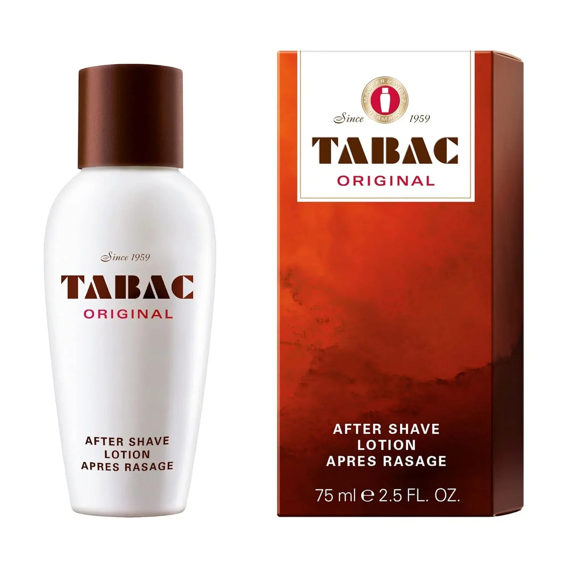 Tabac Original after shave lotion 75ml bottle with retail box