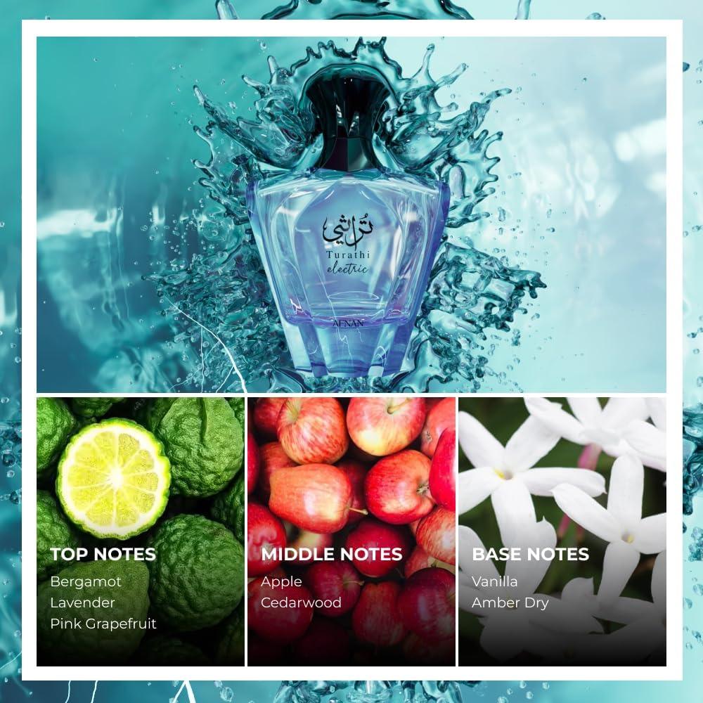 Afnan Turathi Electric Eau De Parfum Spray 90ml