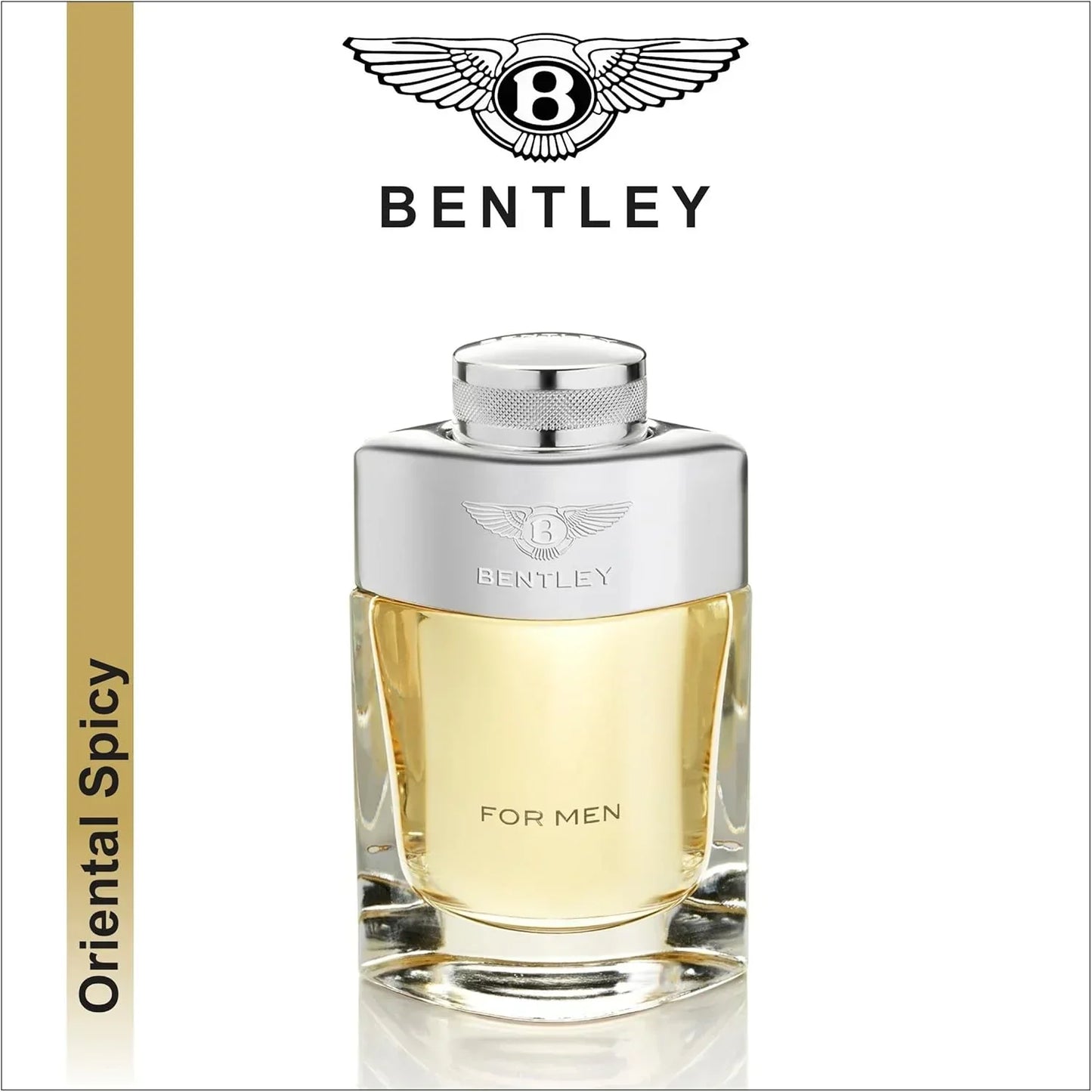 Bentley For Men Oriental Spicy Eau de Parfum 100ml fragrance bottle
