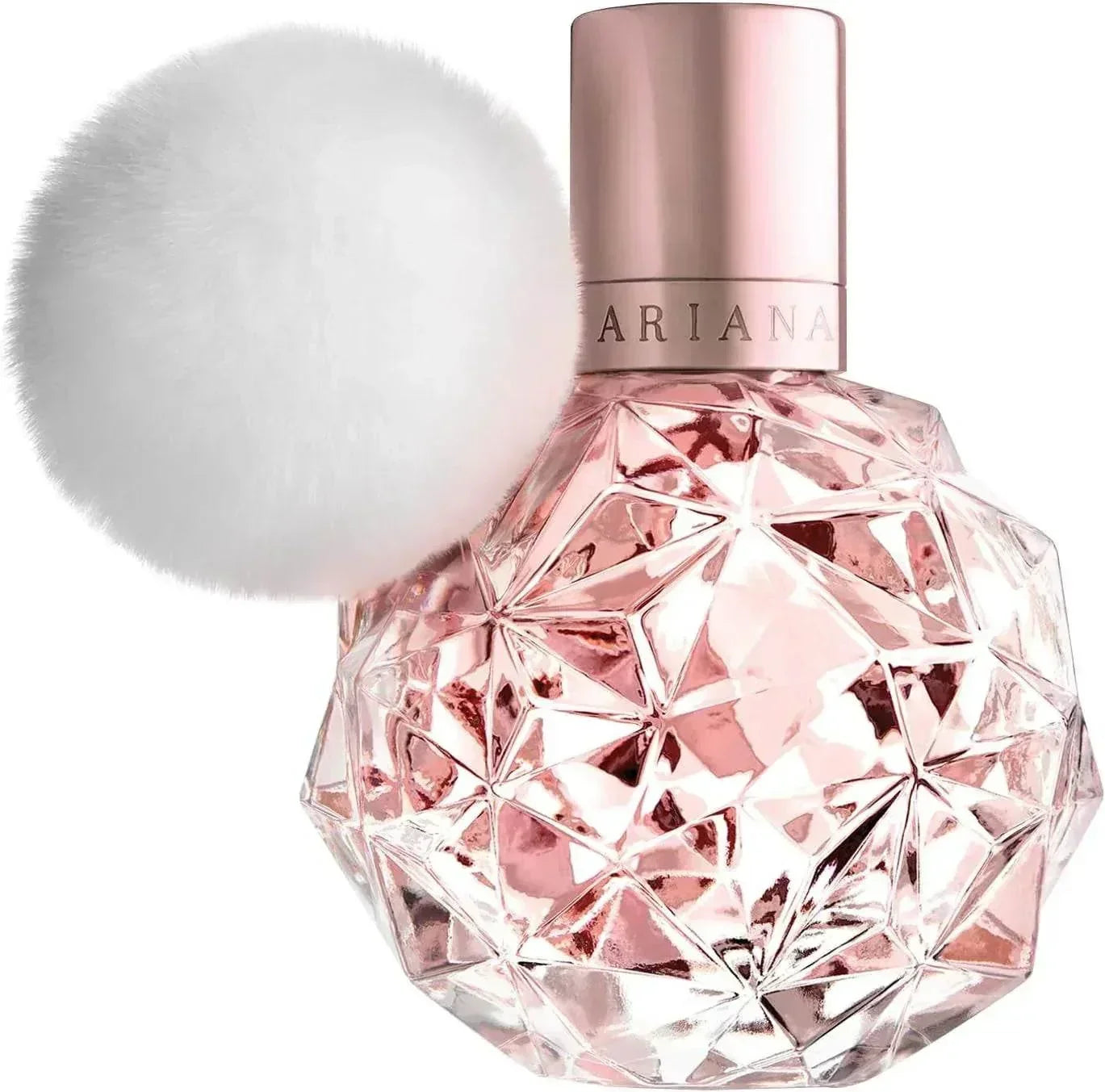 Ariana Grande Cloud Eau de Parfum 50ml bottle with fluffy white pom-pom cap