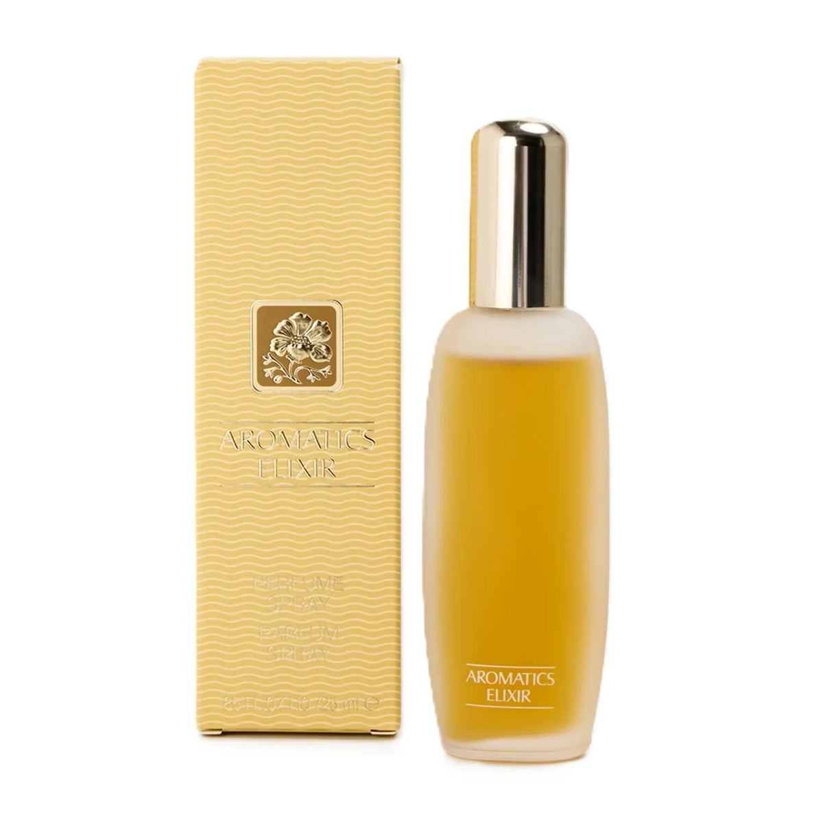 Clinique Aromatics Elixir Parfum Spray 45ml bottle with retail box