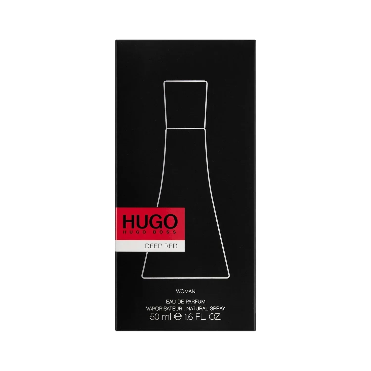 HUGO BOSS Deep Red Eau de Parfum 50ml retail box for woman
