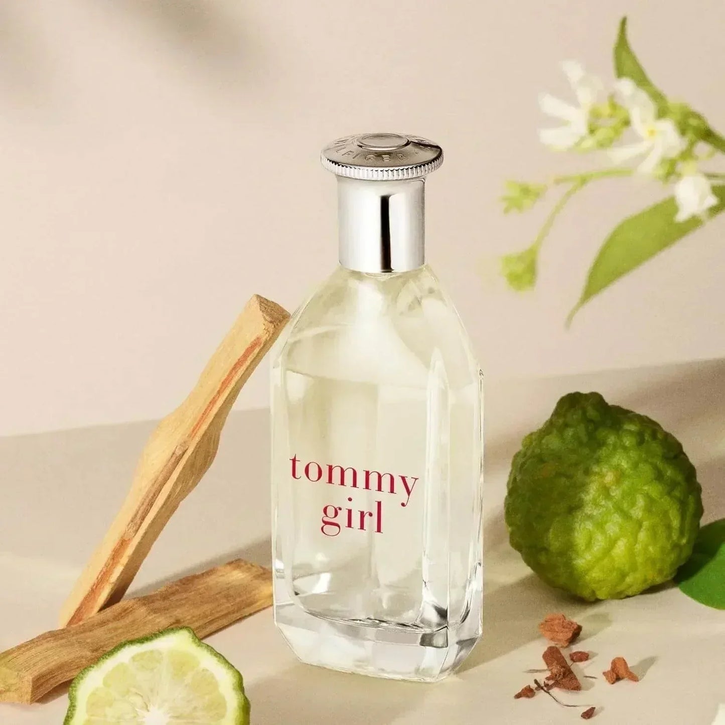 Tommy Hilfiger Tommy Girl Eau de Toilette fragrance bottle with lime and botanical accents