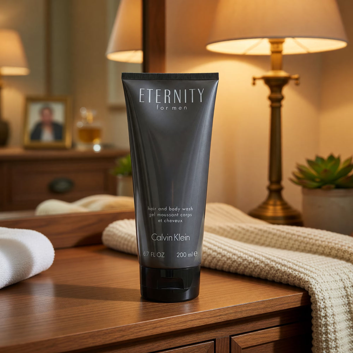 Calvin Klein CK Eternity for Men Body Wash Fragranced Shower Gel Bath 200ml