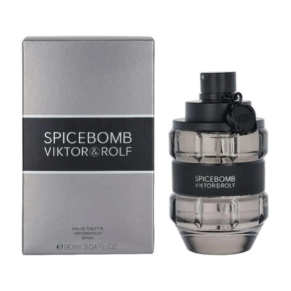 Spicebomb Viktor & Rolf eau de toilette spray 90ml with box, luxury men's fragrance